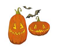 Sizzix Thinlits Die Set 12PK Pumpkin Patch, Colorize di Tim Holtz, 665556