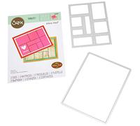Sizzix Thinlits Die Set 2PK Snail Mail di Eileen Hull, 665869