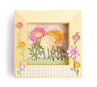 Sizzix Thinlits Die Set 7PK Shadow Box Frames #1 di Eileen Hull | 665938 |Capitolo 2 2022, Multicolor, One Size