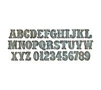 (TG. 3.2 cm) Sizzix Thinlits Fustella, Mercato Vintage - NUOVO