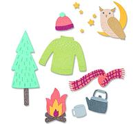 Sizzix Thinlits Set 12 fustelle Cozy Woodland da Jennifer Ogborn | 665943 | Capitolo 3 2022