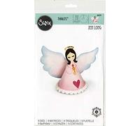 Sizzix Thinlits - Set di fustelle 3D di Jen Long (confezione da 9), multicolore