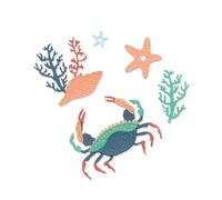 Sizzix Thinlits, set di fustelle Ocean Medley, multicolore, taglia unica