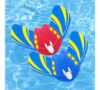 sizzlepop 2 pezzi subacquei Glider, giocattoli da piscina, giocattoli da immersione, giocattoli da piscina, basta premere il sotto la superficie dell'acqua e si muove come un piccolo pesce (M)