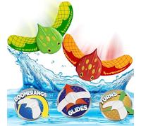sizzlepop Glider, giocattoli da piscina, giocattoli da immersione, giocattoli da piscina, basta premere il sotto la superficie dell'acqua e si muove come un piccolo pesce (S)