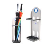 SJ Attacco Magnetico Portaombrelli da Parete Appendiabiti Pieghevole Spazio E...