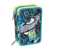 ASTUCCIO 3 ZIP SJ GANG SHARKEN SEVEN SCUOLA