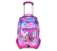 SJ GANG SEVEN TROLLEY JACK TRE RUOTE SCUOLA 2025 MODELLO TINYPATCH GIRL