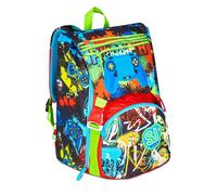 SJ GANG SEVEN ZAINO ESTENSIBILE BIG GAME LED BOY NEW COLLECTION SCUOLA