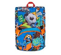 SJ GANG SEVEN ZAINO ESTENSIBILE BIG TINYPATCH BOY NEW COLLECTION SCUOLA