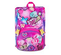 SJ GANG SEVEN ZAINO ESTENSIBILE BIG TINYPATCH GIRL NEW COLLECTION SCUOLA