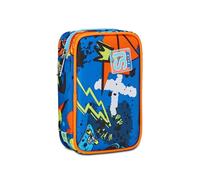 SJ GANG STYLE JAM GANG Astuccio Scuola Speed Case, Blu, Portapenne Mono Scomparto Con Plance Amovibili e Penne, Matite, Colori, Accessori Zaino, Elementari, Medie, Bambino