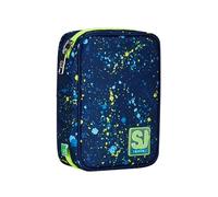 SJ GANG STYLE JAM GANG Astuccio Scuola Speed Pad, Blu, Portapenne Mono Scomparto Con Plance Amovibili e Penne, Matite, Colori, Accessori Zaino, Elementari, Medie, Bambino