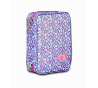 SJ GANG STYLE JAM GANG Astuccio Scuola, SPEED PAD, LOVELY DOTS, Portapenne Monozip Totalmente Accessoriato, Plance Amovibili, Tessuto 100%