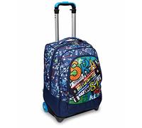 SJ GANG STYLE JAM GANG Trolley Bambini e Ragazzi, Multicolore, 36,5 x 48 x 24 cm