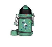 SJ GANG STYLE JAM GANG Borraccia con portaborraccia, in acciaio Inox Bpa Free,Mantenimento temperatura: caldo 12h/freddo 24h, bambini