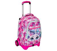 ZAINO TROLLEY SJGANG cuccioli zaino trolley amovibile new tech 2 r FUXIAFLUO ND