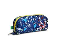 SJ GANG STYLE JAM GANG Portapenne - Funny Adventure Boy PORTAPENNE - FUNNY ADVENTURE BOY, Unisex - Bambini e ragazzi, Blu (Blue Print), Taglia Unica