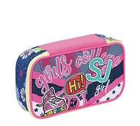 SJ GANG STYLE JAM GANG Quick Case Seven Astuccio, Unisex - Bambini e ragazzi, Rosa, Taglia Unica