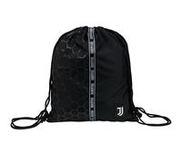 SEVEN - Sacca Zaino - F.C. JUVENTUS Calcio, Nero Bianco - Zaino con Chiusura Coulisse - Sacca EASY BAG Sport - Zaino Sport Bambino, 20B602400-899