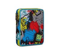 SJ GANG STYLE JAM GANG Sj Gang Glitzled Boy Astuccio Maxi, Unisex - Bambini e ragazzi, Lime Punch, Taglia Unica