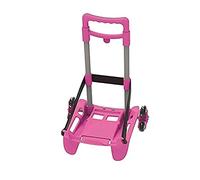Be Box Top SJ GANG Carello Trolley Per Zaino Grande Rosa 3 Ruote Ragazza Seven