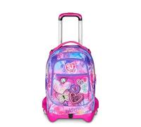 ZAINO TROLLEY SJ SEVEN JACK 3 RUOTE TINYPATCH GIRL