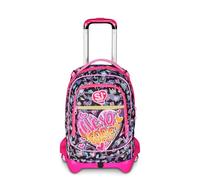 ZAINO TROLLEY SJ SEVEN JACK 3 RUOTE GAME LED GIRL