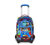 ZAINO TROLLEY SJ SEVEN JACK 3 RUOTE GAME LED BOY