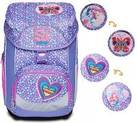 SJ GANG STYLE JAM GANG Updown Box - Lovely Dots Zaino, Unisex - Bambini e ragazzi, Lilla, Taglia Unica