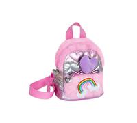 SJ GANG STYLE JAM GANG Zaino Mini Scuola, Soft Plushie, Rosa, Bambine e Ragazze, Scuola e Asilo