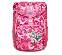 SJ GANG STYLE JAM GANG Zaino Scuola Microlight, Unisex-Bambini e Ragazzi, Monoscomparto Capiente, Tasca Porta Borraccia, Spallacci Imbottiti, 27 x 38 x 19 cm, capacita': 21 LT, Rosso