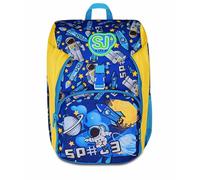 SJ GANG STYLE JAM GANG Zaino Scuola Primino, Blu, Zaino Monoscomparto con doppia tasca frontale, 20 L, Zaino Scuola Elementare, Zaino Bambino
