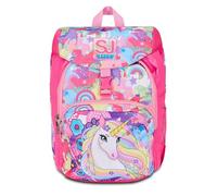 SJ Gang Zaino Scuola Primino, Rosa, Unibraid, Mono Scomparto, Zaino Scuola e Tempo libero, Scuola Elementare, Bambina