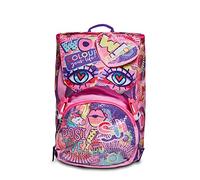 SJ GANG STYLE JAM GANG Zaino Sdopp.big Sj Gang Fac.da Sj Gir ZAINO SDOPP.BIG SJ GANG FAC.DA SJ GIR, Unisex - Bambini e ragazzi, Rosa (Ibis Rose), Taglia unica