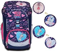 SJ GANG STYLE JAM GANG ZAINO UPDOWN BOX - HARTLY MIX Bambini Unisex, Viola, 27 x 42 x 22 cm, 22 LT