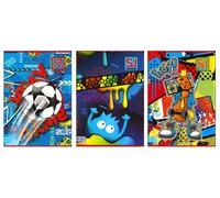 Sj Gang Wondrous Boy Quaderno A4 Maxi 96/100 Rigatura Q fantasie assortite