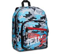 SJ Gang Zaino Doppio Scomparto Sj Ever, Blu, 31 Lt, Scuola y Tempo Libero