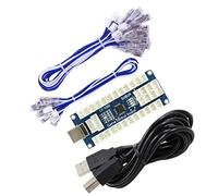 SJ@JX Arcade Game USB Encoder Board Macro Command Zero Delay Gamepad Button Joystick Controller for Nintendo Switch PC PS3 Raspberry Pi