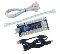 SJ@JX Arcade USB Encoder LED Zero Delay Arcade Controller PC PS3 Android Arcade DIY Kit LED Arcade LED button