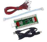 SJ@JX Arcade USB Encoder per PC PS3 Android - Joystick Arcade Zero Delay con Alimentazione 5V