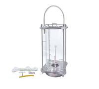 SJASD Campionatore d'Acqua con Contrappeso, Campionatore d'Acqua con Accessori per profondità, Diverse Dimensioni,4L