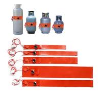 SJASD Riscaldatore a Tamburo Metallo Riscaldatore a Fascia for Barili da 55 Galloni,Riscaldatore for Fusti in Metallo for Impieghi Gravosi con Termostato,Termostato Regolabile,50kg 1250x120mm 450W