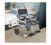 SJASD Sedia Mobile Regolabile con Ruote,Pieghevole E Impermeabile, per Doccia E Trasporto,Style c