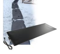 SJASD Tappeto Riscaldante per Sciogliere La Neve da Esterni,Antiscivolo per Vialetti,Scale E Tetti,con Cavo di Alimentazione,36 * 250cm