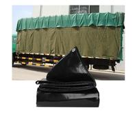 SJASD Telo Impermeabile Multiuso in PVC,Telone Impermeabile con Anelli di Metallo,Teloni Impermeabili,Telo Impermeabile per Esterno per Barca Legno,Auto,Piscina,Nero,2x3m