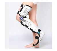 SJASD Tutore per Gamba Intera con Tutore Fisso per L'articolazione del Ginocchio,Regolabile Il Piede della Caviglia del Ginocchio della Coscia Supporta L'ortesi,Left Feet