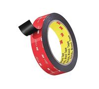 SJBAUTYO 3M Nastro Biadesivo Extra Forte VHB 5952, Nero Biadesivo Adesivo, Resistenza All'acqua e Alle Alte Temperature, per Auto, Casa e Ufficio (15mm x 3m)