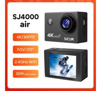 SJCAM Action Camera SJ4000 AIR 4K 30PFS 1080P 4x Zoom WIFI Videocamere sportive per moto Casco da bicicletta Camma impermeabile Standard
