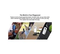 SJCAM C100 Action Camera 4K 30M Impermeabile 2.4G WiFi Action Sport Action Cam EIS per Biciclette Moto A